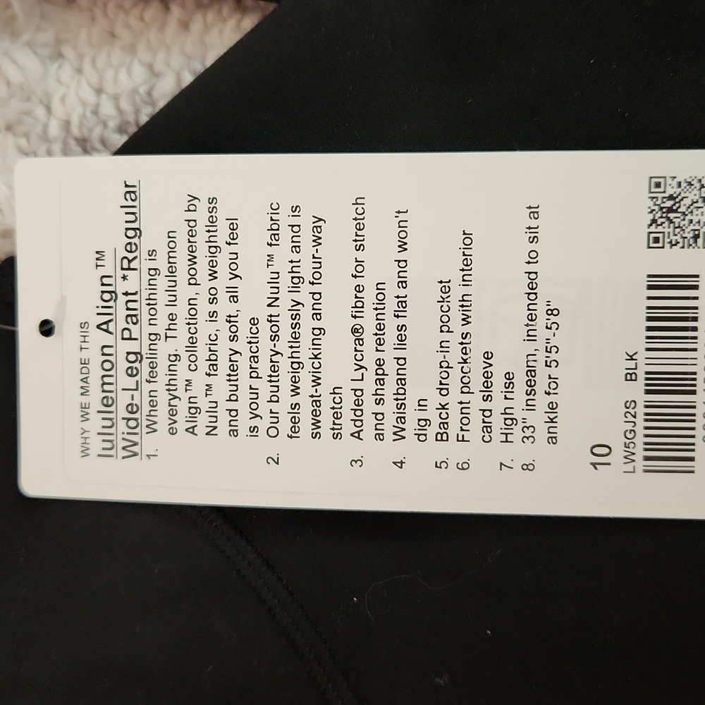 ❕️‼️ SOLD OUT Lululemon Align Wide Leg regular. ❕️‼️